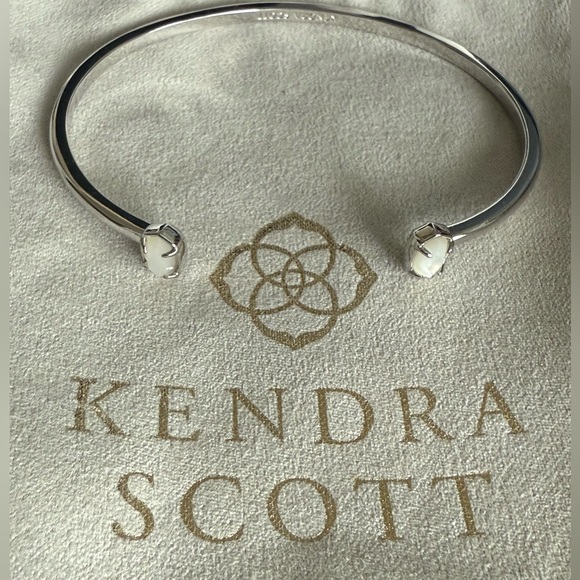 Kendra Scott Jewelry - Kendra Scott Edie Cuff Bracelet Silver tone with Opal stones